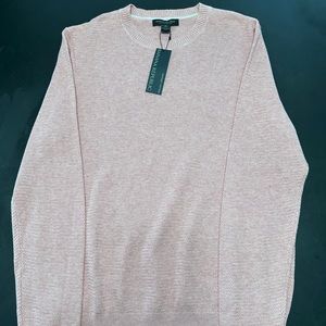 Banana Republic Crewneck Sweater in Light Pink